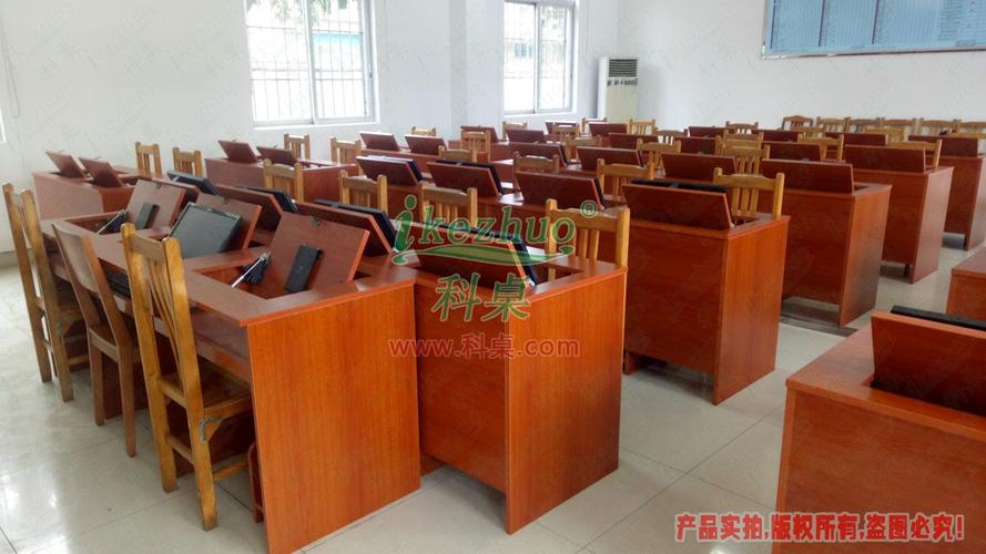 学校实验培训电脑桌 多媒体微机室翻转电脑桌【价格,厂家,求购,什么